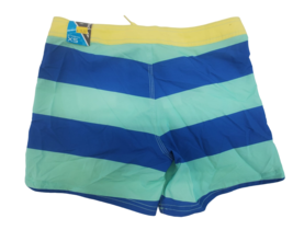 Oxide Homme Rayure Bleu 5 &quot; Entrejambe Cravate Board Short Maillot de Ba... - $300.49 MXN
