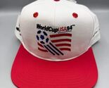 Vintage World Cup USA Soccer Hat Men Twins Enterprise Snap Back Cap New ... - $36.94