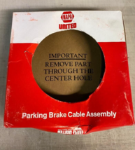 Napa P/N 93907 Parking Brake Cable 90-92 Cadillac Fleetwood Brougham Brand New - £14.64 GBP