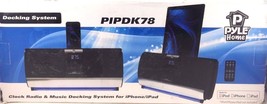 Pyle - PIPDK78 - FM Receiver Radio IPod/iPad/iPhone Docking Station Alarm Clock - £56.08 GBP