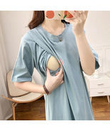 Mother Day gift A Simple Breast feeding T Shirt Dress Casual Dress Women... - £19.11 GBP