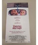 Driving Miss Daisy VHS 1990 Morgan Freeman Jessica Tandy Dan Aykroyd - $1.99