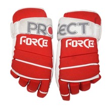 Vintage Profect HG66 Hockey Gloves Red White - Modern Classic Fit JR Med... - $19.00