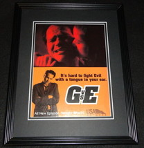 G vs E Good vs Evil 1999 Framed 11x14 ORIGINAL Advertisement Clayton Rohner - £27.25 GBP