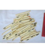 Antique Mahjong Game 141  Bamboo and ? Wood Tiles Set 1920&#39;s - $175.00