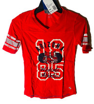 SOFFE Damen Arizona Wildcats Tiefer Schwanz Fußball Logo T-Shirt XS - £12.04 GBP