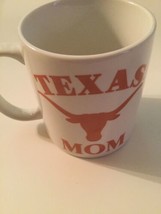 Mothers Day NCAA UT Longhorn mug Texas Mom cup M Ware 10 fl oz white - £13.46 GBP