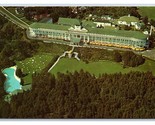 Grand Hotel Aerial View Mackinac Island Michigan MI Chrome Postcard N18 - $1.93