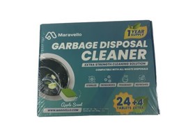 Garbage Disposal Cleaner and Deodorizer 28 Tablets: Maravello Sink Foami... - £11.13 GBP