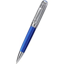Monteverde Rodeo Drive Blue Metallic Chrome Ballpoint Pen - $60.00