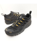 Salomon XA Pro 3D V8 Trail Running Shoes Black Gold Men’s 9 US 42 2/3 EU... - $53.99