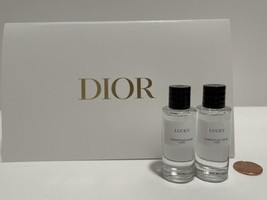 2 Christian Dior LUCKY EAU DE  PARFUM 7.5 ml 0.25 fl oz La Collection Privee - $65.00