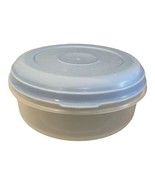 Vintage Rubbermaid Servin' Saver #3 Round 1.5 QT Container 0434 Country Blue Lid - £13.36 GBP