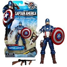 The First Avenger Marvel Year 2011 Captain America Exclusive 6 Inch Tall Figure  - £83.90 GBP