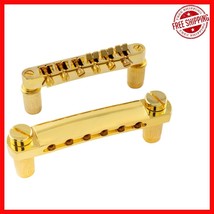 ABR-1 Style Gold Guitar Bridge &amp; Tailpiece Set for 6-String Epiphone Models - $495.41 MXN