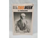 1968 This Week In Miami Vol 14 No 34 Magazine - £34.41 GBP