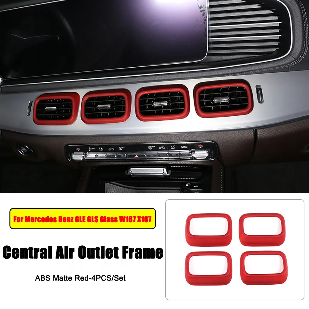 Car Central Control Air Outlet Fe Trim For  Benz GLE GLS Cl W167 V167 GLE350/400 - £107.12 GBP