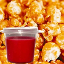 Caramel Popcorn Scented Soy Wax Candle Melts Shot Pots, Vegan, Hand Poured - £12.77 GBP+