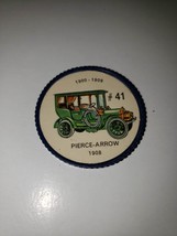 Jello Car Coins - # 41 of 200 - The Pierce-Arrow (1908) - £11.43 GBP