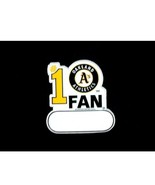 Oakland Athletics #1 Fan Magnet Oakland A&#39;s #1 Fan Size 3 By 3 New MLB - £6.21 GBP