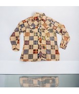 Vtg 1960s-70s Kennington LTD California Mens Shirt Krazy Patchwork Hippi... - $134.35