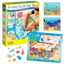 Sensory Squish Bag: Ocean Adventure - Toddler Sensory Mat, Calming Toys And Moto - £21.88 GBP