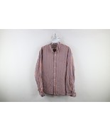 Brooks Brothers Mens L Striped Checkered Seersucker Collared Button Down... - €46,86 EUR