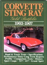 1963-1967 Corvette Book Corvette Stingray:Gold Portfolio - $43.56