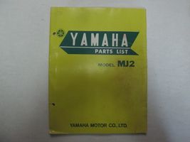 1968 Yamaha Model MJ2 Parts List Catalog Factory OEM - $10.45