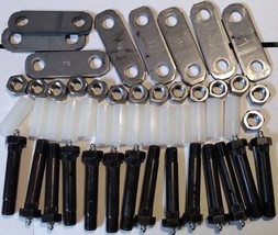 14 wet Zerk suspension bolts bushings  for tandem axle leaf spring 1 3/4... - $65.41