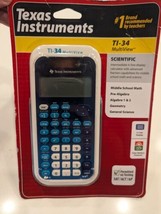 Texas Instruments TI-34 Multi View Scientific Calculator 4 Line Screen Brand New - $19.99