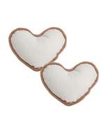 SOGA 2x 42x32cm Heart-Shaped Plush Pillow Covers – Pillowcases for Home ... - $87.13 CAD