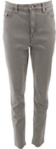 Lands End Chilled Gray High Rise Slim Leg Ankle Jean Size 10 Tall NWD - £35.40 GBP