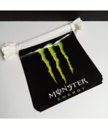 Original Monster Energy Promo String of 20 Flags (12&#39;h x 11.5&#39;w ea) NOS ... - £47.25 GBP