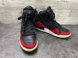 Nike Air Jordan Sneaker Youth Boy 5.5Y Flight Basketball Shoes Black 629... - $19.62