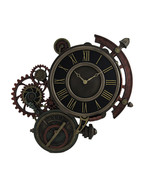 Mechanical Steampunk Astrolabe Star Tracker Wall Clock 17 Inch - £140.68 GBP