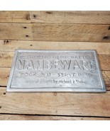 Rare Vintage Nambeware Cast Promo Plaque Sign Richard K. Thomas Nambe Ne... - £492.08 GBP