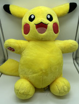 Pikachu Pokemon BUILD-A-BEAR BAB Yellow 17&quot; Stuffed Animal Plush Toy - $12.19