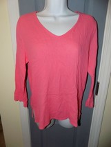 Fresh Produce Coral 3/4 Bell Sleeves Size M Women&#39;s EUC - £17.85 GBP