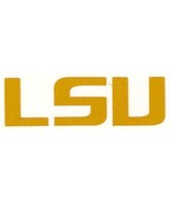 REFLECTIVE LSU Tigers decal sticker up to 12 inches RTIC hard hat window - $3.46+