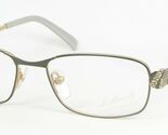 St.Moritz by AMA 45027 004 GREEN /GOLD EYEGLASSES PURE TITAN FRAME 52-17... - $77.99