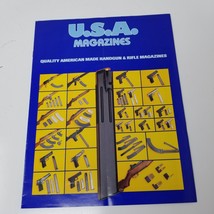 USA Magazines 1993 Catalog Extended Capacity Rifle and Pistol Magazines - £15.10 GBP