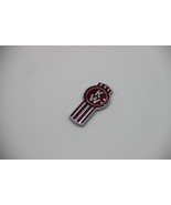 Fits Kenworth Bug Rim Steering wheel Emblem Logo Chrome Red 2&quot; - $33.27 CAD