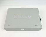 NEW Blissy 100% Mulberry Silk One King Pillowcase Silver Box - $54.99