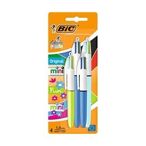 BIC 931818 Ball Pens - Multi-Colour (Pack of 4)  - £11.60 GBP