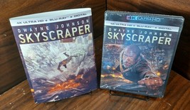 Skyscraper  (4K+Blu-ray-No Digital)-Custom Slipcover-Free Shipping w/Tracking! - £11.85 GBP