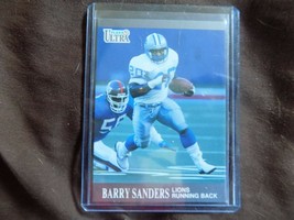 1991 fleer ultra barry sanders # 169 lions hof - £2.35 GBP