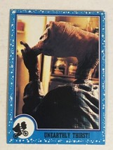 E.T. The Extra Terrestrial Trading Card 1982 #27 Unearthly Thirst - £1.55 GBP