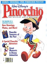 Walt Disney&#39;s Pinocchio The Official Movie Magazine Summer 1992 - £9.34 GBP