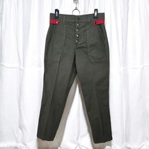 Veronica Beard Jeans Womens 30 Green Arya Skinny Pants Preppy Military A... - $46.74